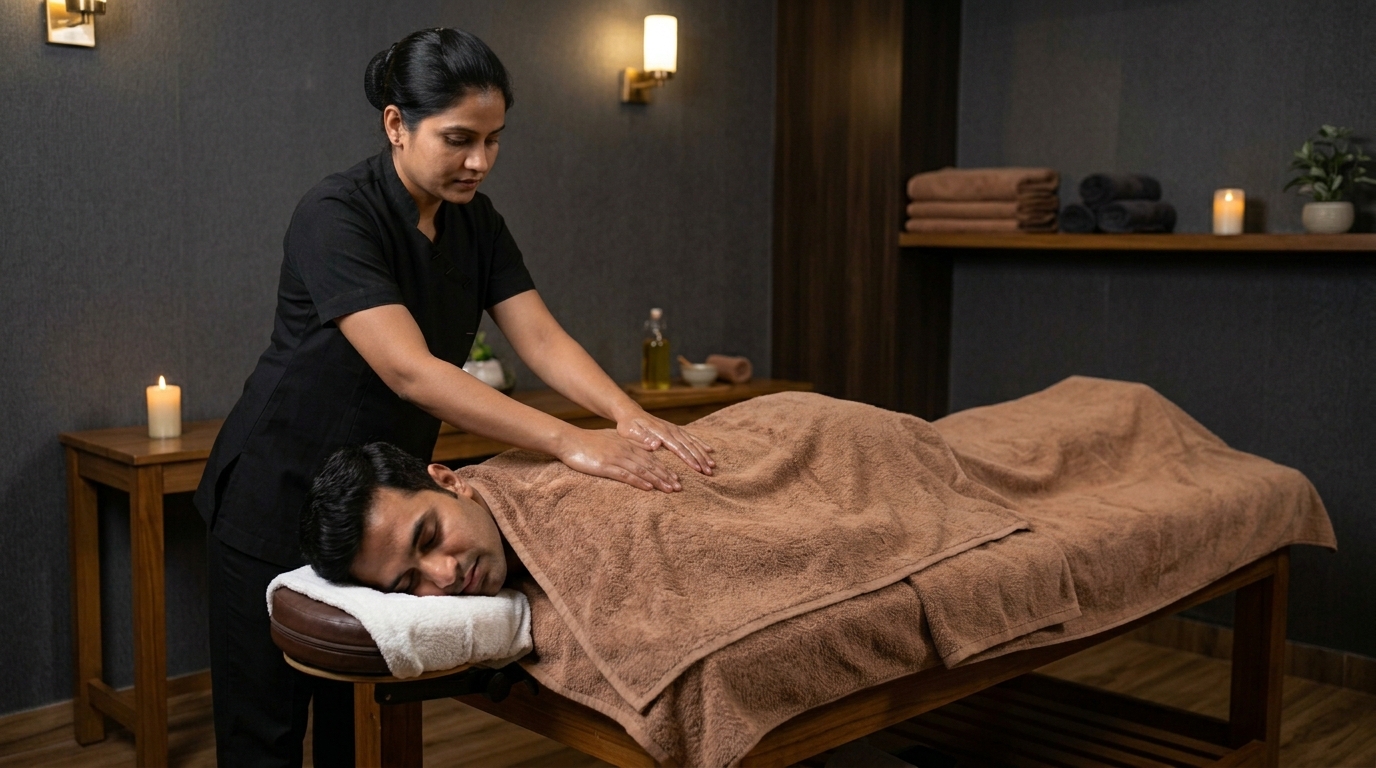 Balinese Massage at Sri Beauty & Spa Himayatnagar