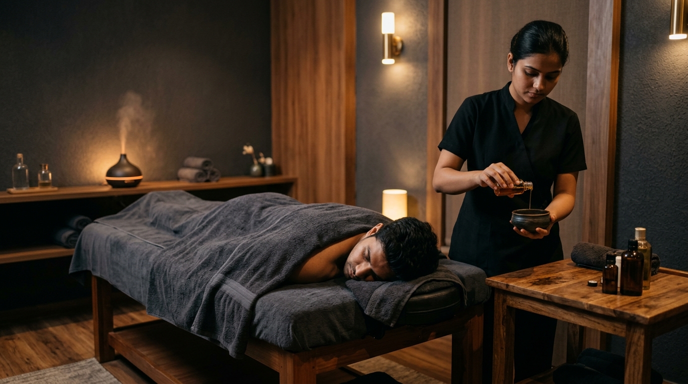 Body Massage at Sri Beauty & Spa Himayatnagar